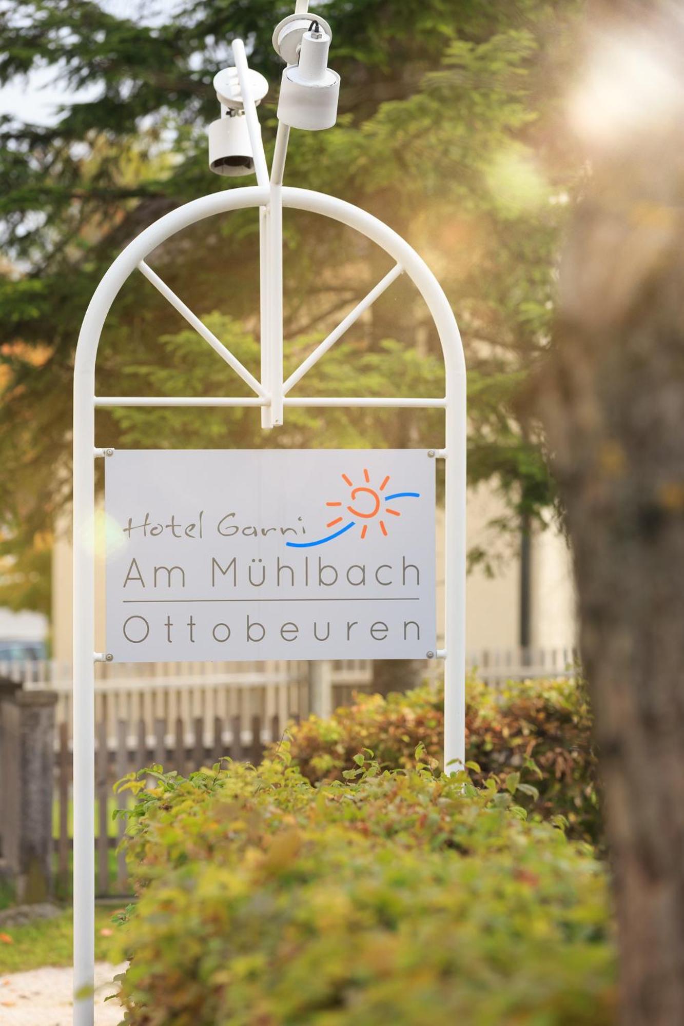 Hotel Garni Gaestehaus Am Muehlbach Ottobeuren Exterior foto